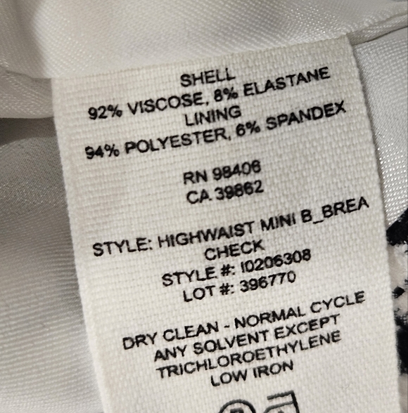 Theory Plaid Mini Skirt - SIZE 0 - Picture 13 of 13